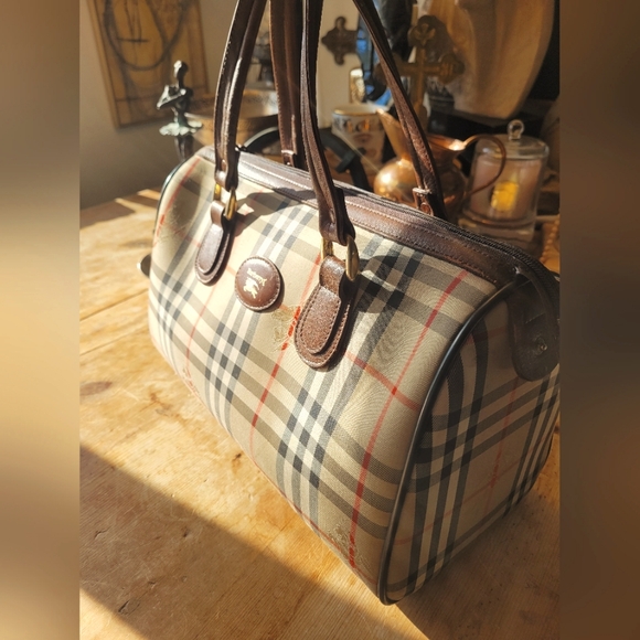 Burberrys Nova Check Speedy Bag - Picture 1 of 6
